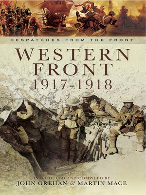 cover image of Western Front, 1917–1918